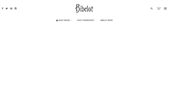 Desktop Screenshot of bibelot.co.uk