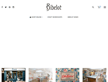 Tablet Screenshot of bibelot.co.uk